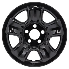 Wheel Skin Set 16" CRV, Gloss Black Honda CRV 13-17 | Hollander # 64041