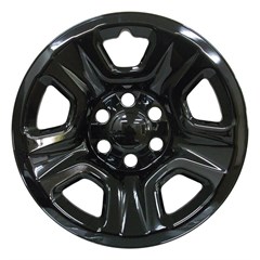 Wheel Skin Set 18" Ram, Gloss Black (Steel) Dodge Ram 1500 19-20 | Hollander # 2667