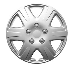 Toyota Corolla 15" Silver Replica Wheel Covers Universal Fit  Set of (4) | Hollander # 61133
