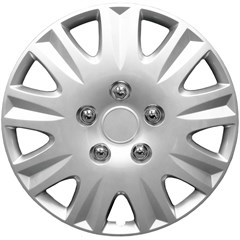 Honda Civic 15" Silver Replica Wheel Covers  Universal Fit  Set (4) | Hollander # 55068