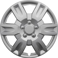 Nissan Altima 16" Silver Replica Wheel Covers  Universal Fit  Set of (4) | Hollander # 53069