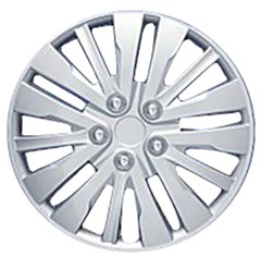 15" Silver Wheel Covers  Universal Fit  Set of (4)