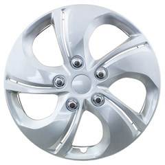 Honda Civic 15" Silver Replica Wheel Covers  Universal Fit  Set (4) | Hollander # 55092