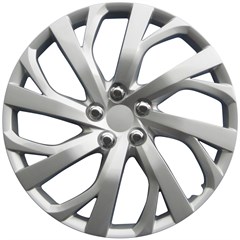 Toyota Corolla 16" Silver Replica Wheel Covers  Universal Fit  Set of (4) | Hollander # 61181